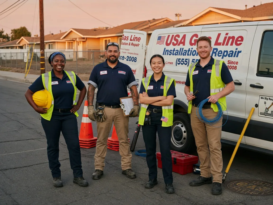 Gas Line Installation company in Harwood, ND